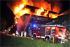 Gebäudebrand in Wattenberg